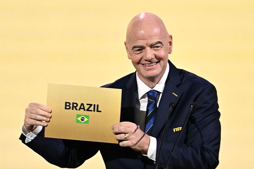 FIFA elige a Brasil para organizar la Copa Mundial femenina del 2027