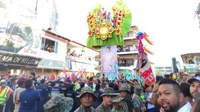El Topón de las reinas en Las Tablas ponen fin al Carnaval