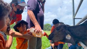 Uno de los principales retos del sector agropecuario es que los más jóvenes retornen al campo, por lo cual una finca agroturística en Alanje se ha tomado la tarea de hacer giras educativas.