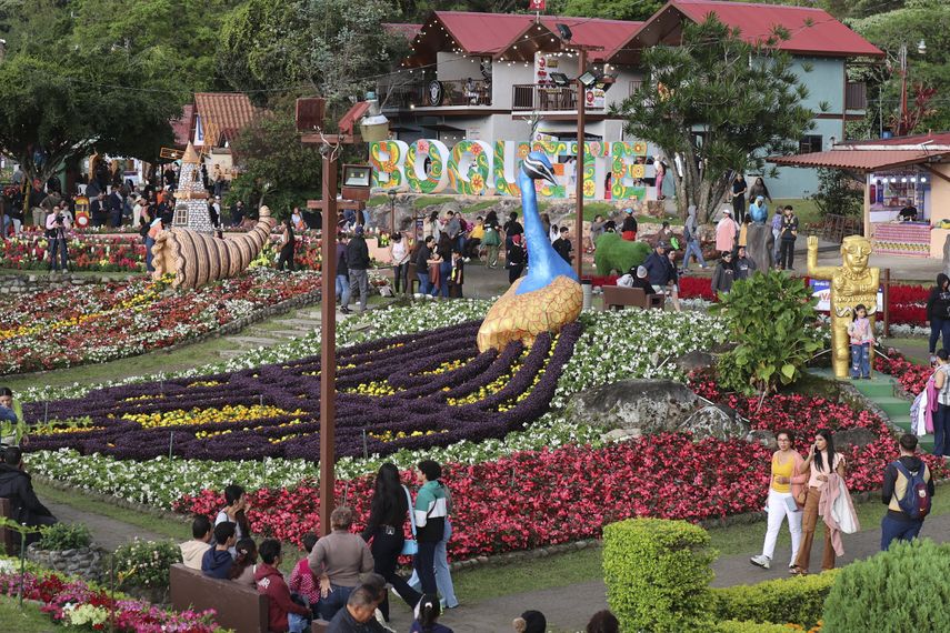 Miles de flores y el café más caro del mundo engalanan Boquete