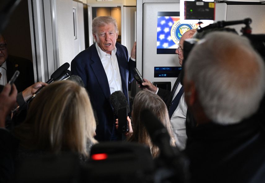 El presidente Donald Trump, eligió realizar su primer viaje internacional desde que volvió a la Casa Blanca. El presidente Donald Trump, eligió realizar su primer viaje internacional desde que volvió a la Casa Blanca.