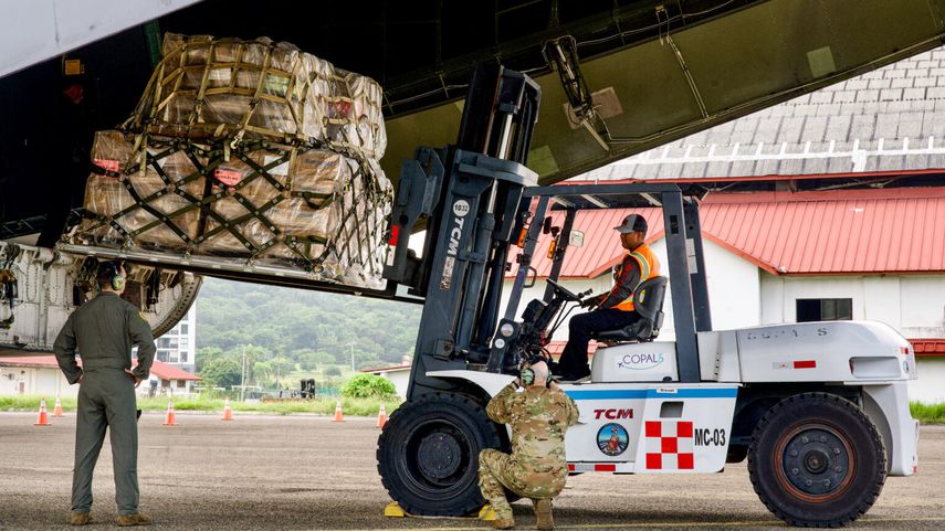 Panamá recibe 167 mil libras de alimentos donados por EE.UU. para comunidades vulnerables