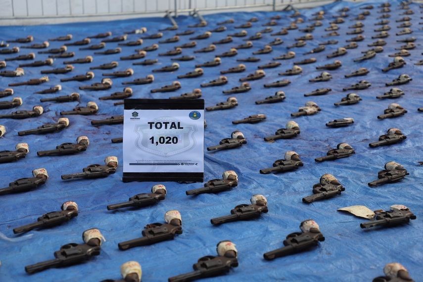 Policía Nacional denuncia extravío de 240 armas de fuego tras auditoría