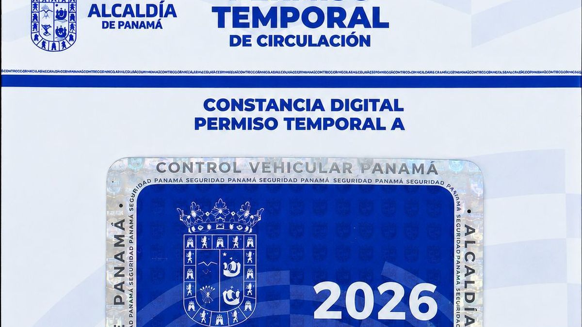La Alcaldía de Panamá puso en marcha el nuevo sistema de Permiso Temporal de Circulación, una medida que busca agilizar los trámites vehiculares y ofrecer a los contribuyentes una alternativa digital para circular mientras reciben su placa o calcomanía. La Alcaldía de Panamá puso en marcha el nuevo sistema de Permiso Temporal de Circulación, una medida que busca agilizar los trámites vehiculares y ofrecer a los contribuyentes una alternativa digital para circular mientras reciben su placa o calcomanía.
