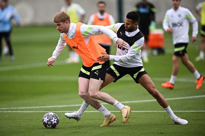 Kevin de Bruyne bromea antes de la final de la Champions