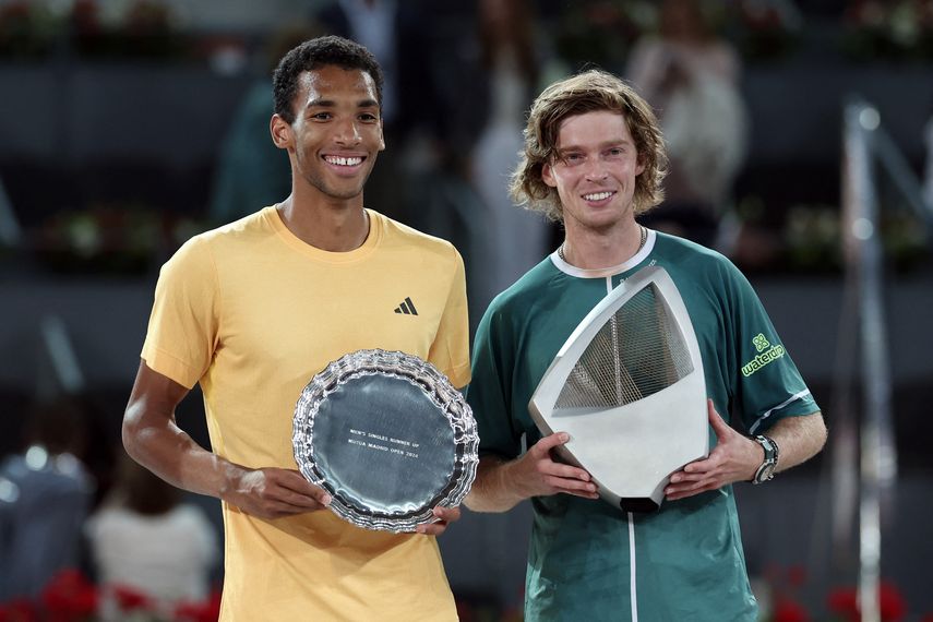 Andrey Rublev se corona campeón del Masters 1000 de Madrid Andrey Rublev se corona campeón del Masters 1000 de Madrid