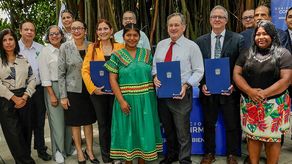 El Ministerio de Ambiente de Panamá, en colaboración con la KBA Partnership y con el apoyo de The Amphibian Survival Alliance, uno de los socios de la Alianza KBA, lanzó oficialmente la Evaluación Nacional de Áreas Clave de Biodiversidad mediante la firma de un Memorando de Entendimiento.
