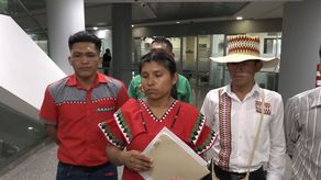 Estudiantes acudieron a la Asamblea Nacional.