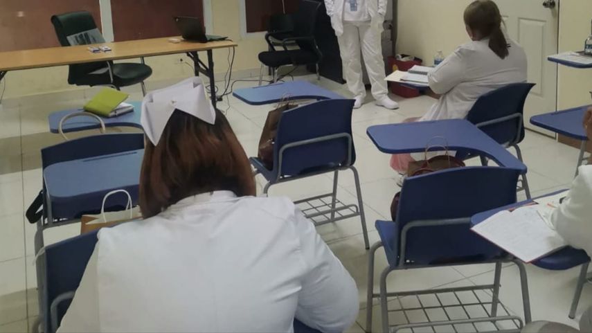 Enfermeras se unen a las acciones de presión contra la Ley 462 de la CSS