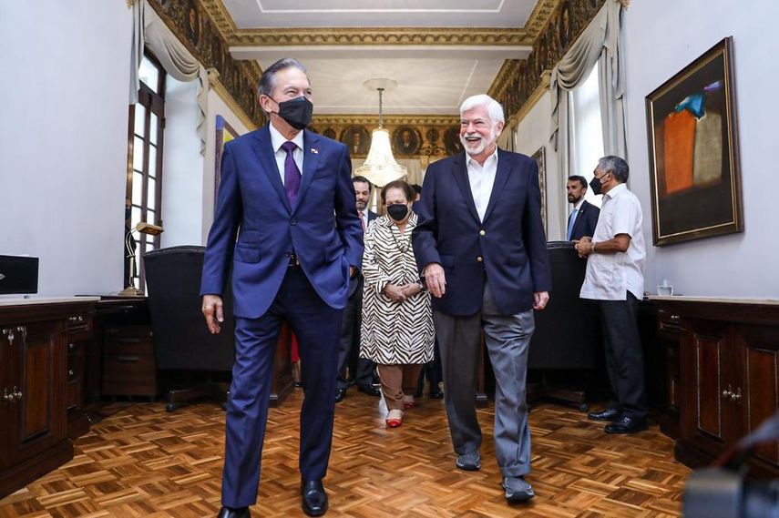 Cortizo se re&uacute;ne con asesor de Biden para las Am&eacute;ricas.