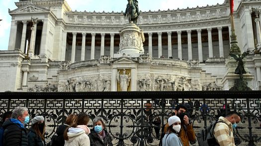 Nuevas restricciones en Italia para los no vacunados