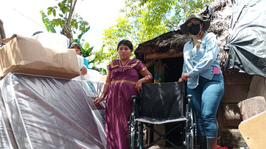 Familias afectadas por inundaciones en Chiriquí reciben ayuda
