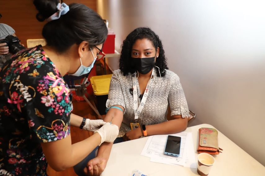 Alcaldía capitalina realiza jornada de donación de sangre