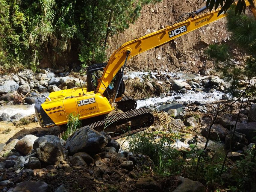 Los trabajos del MOP tienen como objetivo proteger las viviendas y fincas aledañas a este afluente y las zonas de producción y transporte de productos agrícolas