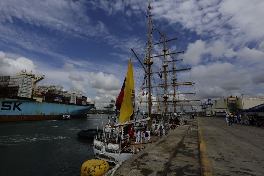 Buque escuela de la Armada de Ecuador Guayas estará este fin de semana en Panamá