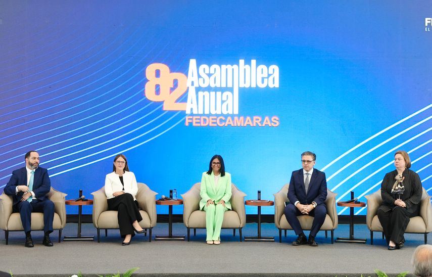 La presidenta encargada de Venezuela