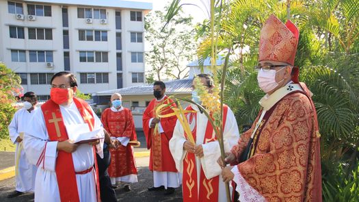 Actividades de Domingo de Ramos. Foto: https://arquidiocesisdepanama.org/