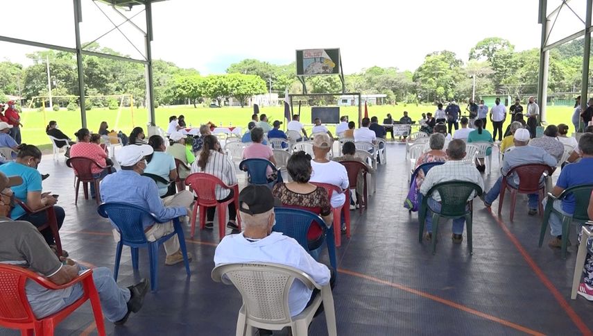 Residentes de Caldera en Boquete