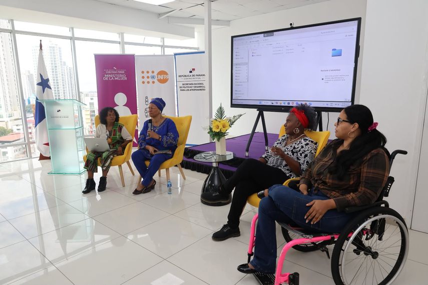 Mujeres afrodescientes realizaron reflexiones sobre los casos de violencia.