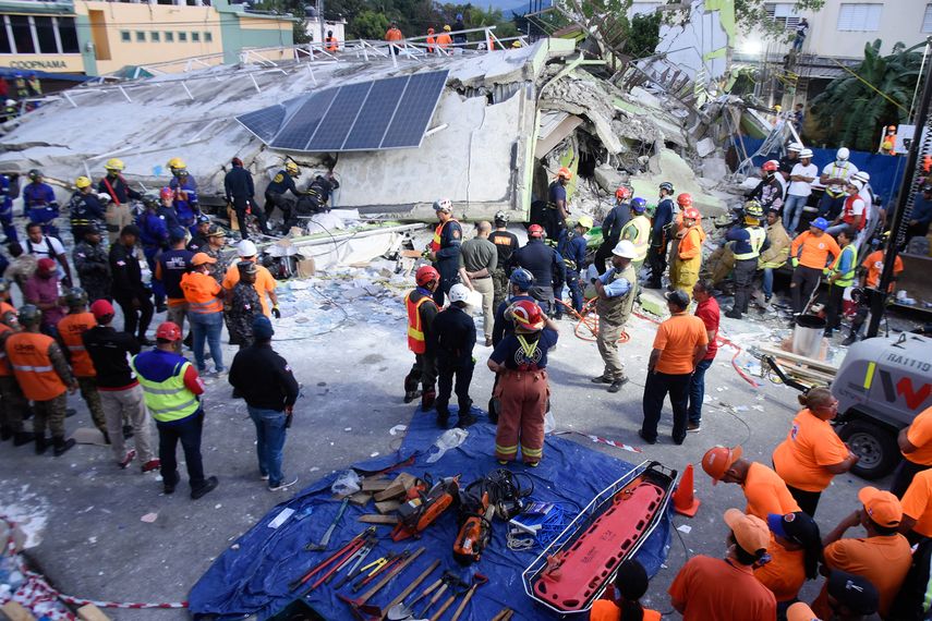 República Dominicana: Colapso de edificio deja un muerto