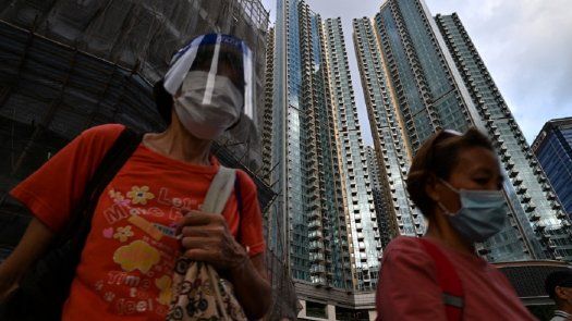 Cientos de miles de personas fueron confinadas en la provincia de Jiangsu. AFP