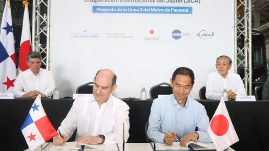 Panamá y Japón firman tercer acuerdo de préstamo para la construcción de la Línea 3 del Metro
