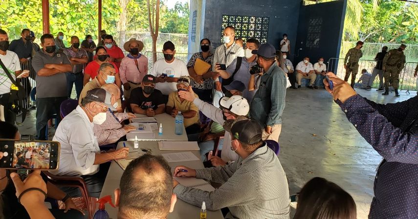 MIDA y productores de plátano de Barú logran acuerdo
