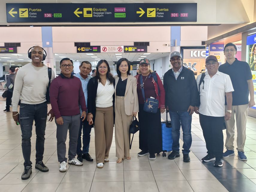 Diputados que viajaron a China.