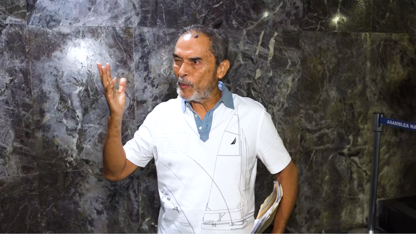 Dirigente del Movimiento Mundo de Jubilados, Guillermo Cortés. Dirigente del Movimiento Mundo de Jubilados, Guillermo Cortés.