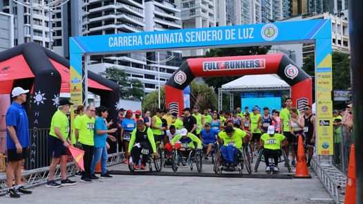 Panamá reafirma compromiso con la inclusión con la XXII Carrera Caminata Sendero de Luz