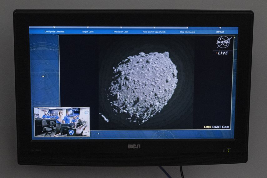 NASA: Nave choca contra un asteroide para desviarlo