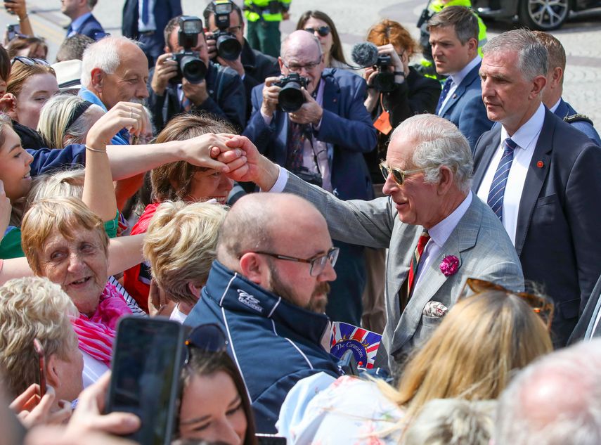 Rey Carlos III culminó su viaje &nbsp;
