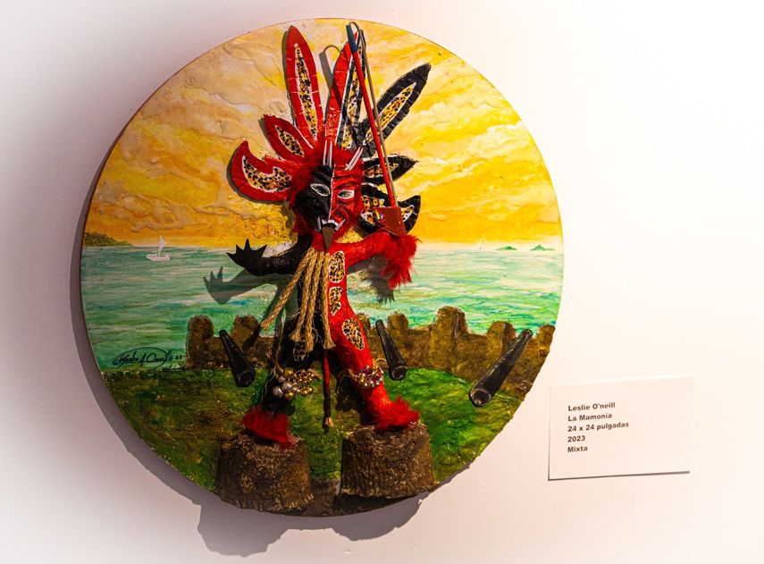 Panamá presenta exposición de arte para personas con discapacidad visual