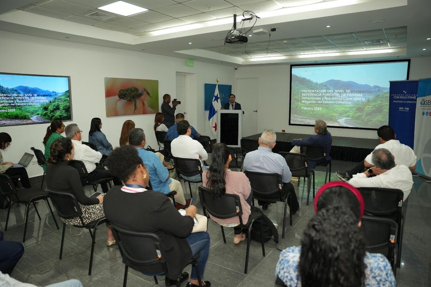 Panamá reafirmó su liderazgo en sostenibilidad y conservación ambiental con la presentación del Nivel de Referencia Forestal (NRF) 2025, el estudio más completo sobre deforestación y degradación forestal realizado hasta la fecha en el país. Panamá reafirmó su liderazgo en sostenibilidad y conservación ambiental con la presentación del Nivel de Referencia Forestal (NRF) 2025, el estudio más completo sobre deforestación y degradación forestal realizado hasta la fecha en el país.