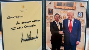 El presidente de Colombia, el izquierdista Gustavo Petro, aseguró este martes que recuperó la visa estadounidense hasta el final de su mandato en agosto tras los acercamientos con su homólogo Donald Trump.