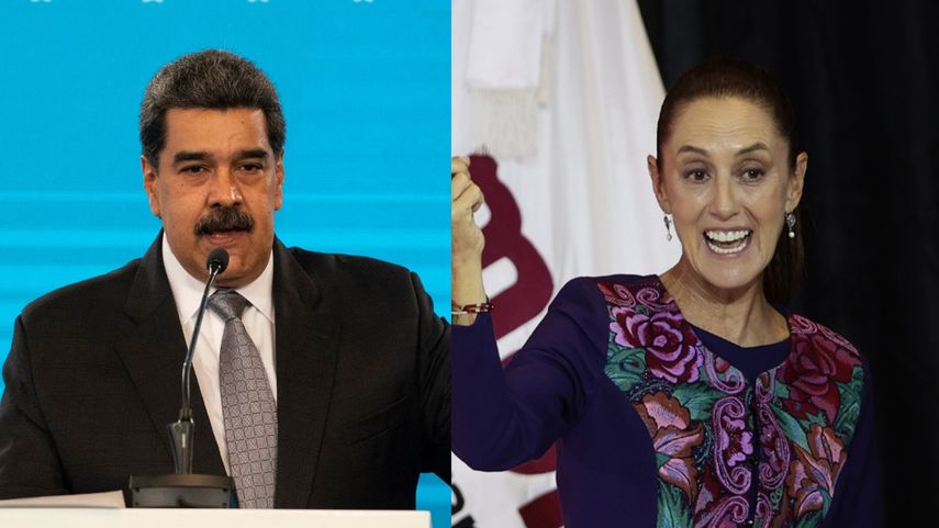 Maduro dice que triunfo de Sheinbaum es agua bendita para Latinoamérica