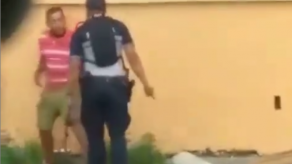Policía y Defensoría se pronuncian tras golpiza a señor por uniformados