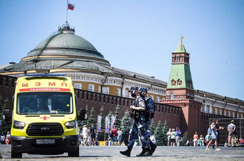Rusia registra récords diarios de contagios y muertes covid