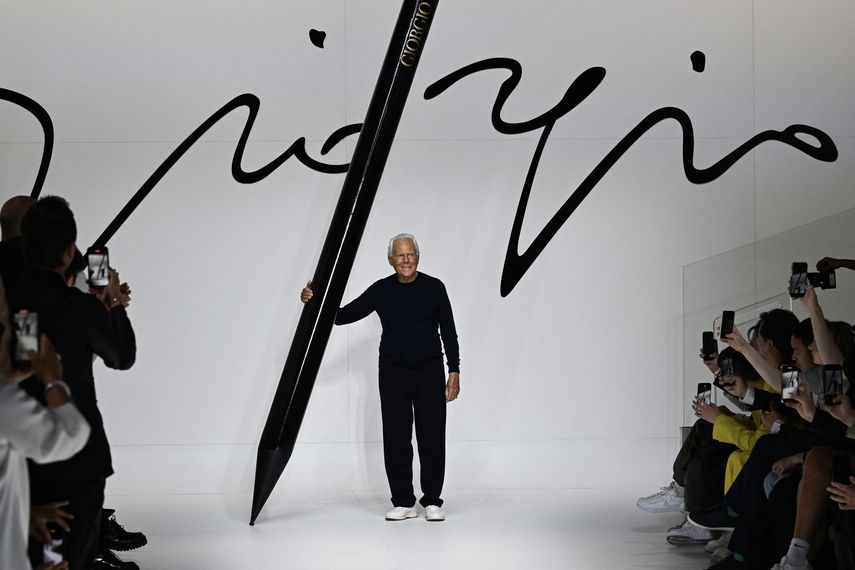 El legendario diseñador italiano Giorgio Armani falleció a los 91 años El legendario diseñador italiano Giorgio Armani falleció a los 91 años