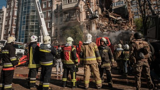 Más de mil localidades de Ucrania sin luz a causa de los bombardeos rusos