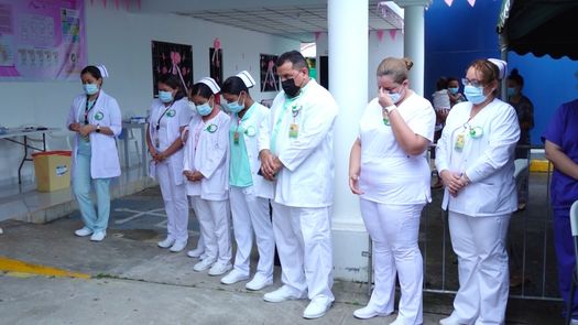 Gladys Novoa, directora regional del Minsa, señaló que el equipo que labora en el centro en David ha ido ganando experiencia con el tratamiento del Covid-19.