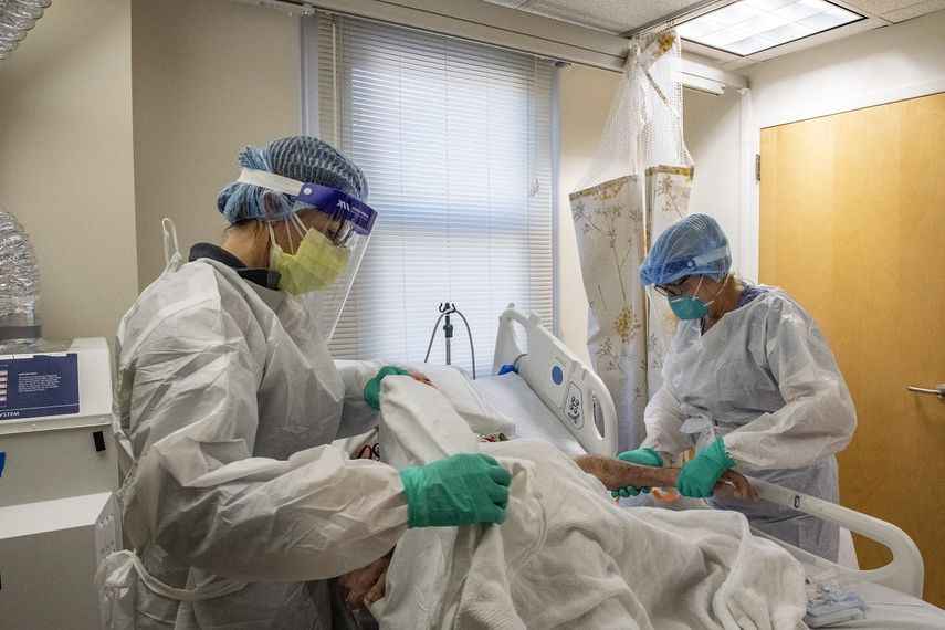 Estados Unidos: r&eacute;cord de hospitalizaciones por covid-19&nbsp;