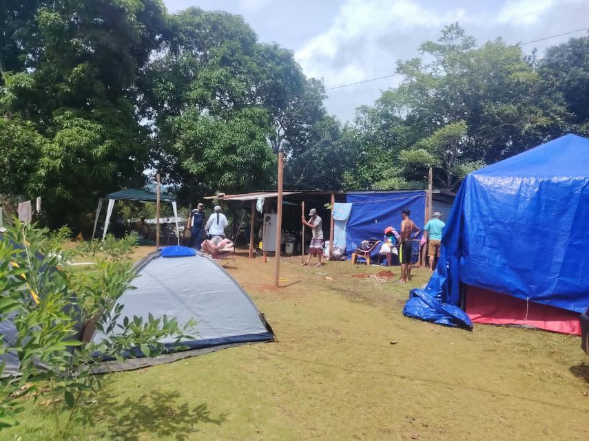 El Ministerio de Salud (Minsa) informó sobre el fallecimiento de un bebé de dos meses de edad en una carpa improvisada en Santiago de Veraguas