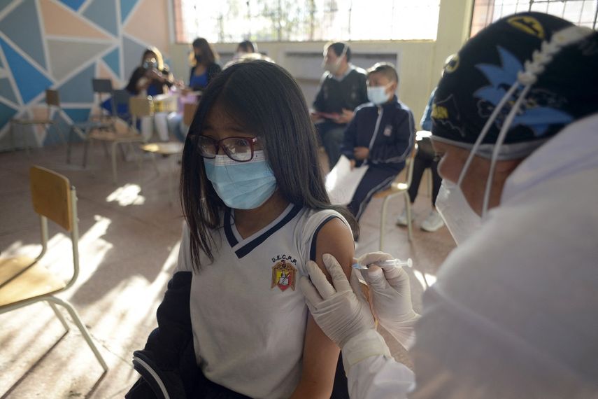 Ecuador vacuna contra covid-19 a niños de cinco a once años