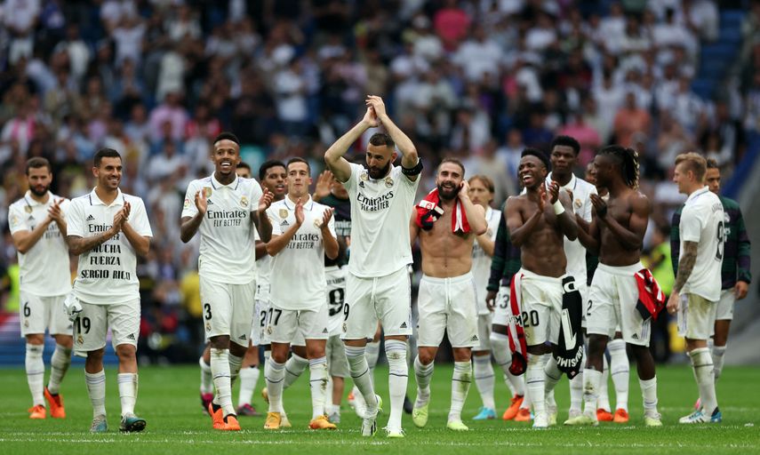 Real Madrid empató con Bilbao en despedida de Benzema