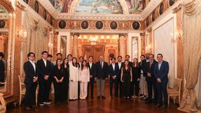 Ministro Orillac recibe a estudiantes líderes del Tecnológico de Monterrey