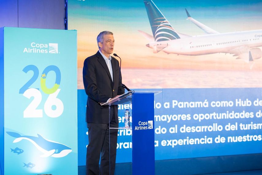 Copa Airlines proyecta 88 destinos y 420 vuelos diarios en 2026 con impacto de S$1.400 millones