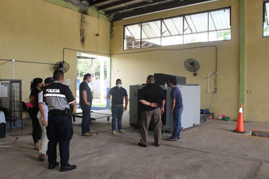 El dispositivo fue instalado por autoridades en Chiriquí que se encuentran establecidas en este punto.