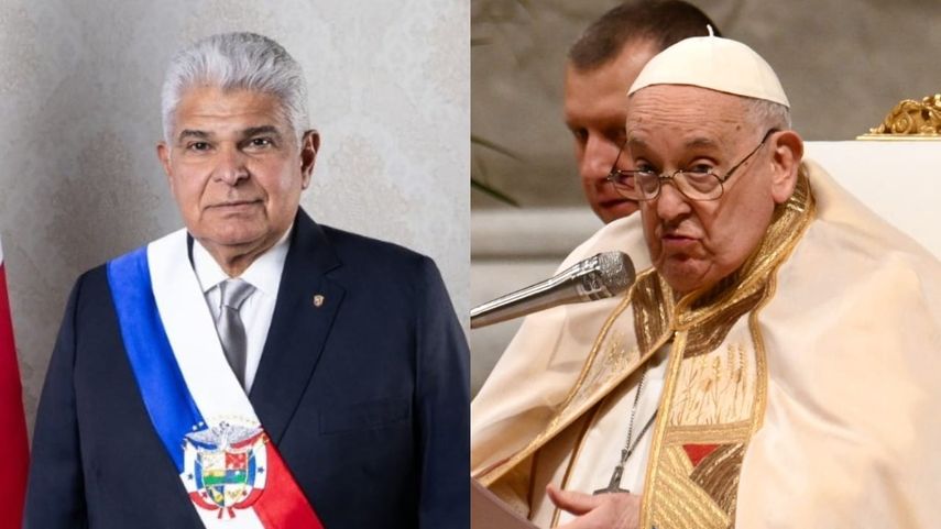 Papa Francisco recibirá en audiencia al presidente Mulino el sábado