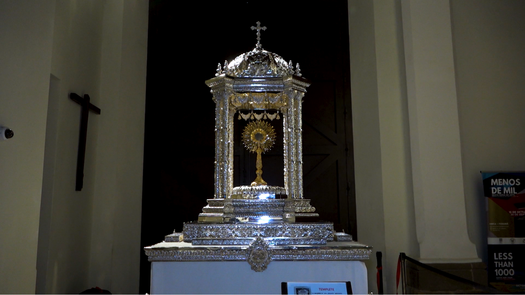 En el Casco Antiguo se preparan para la procesión del Corpus Christi este fin de semana En el Casco Antiguo se preparan para la procesión del Corpus Christi este fin de semana